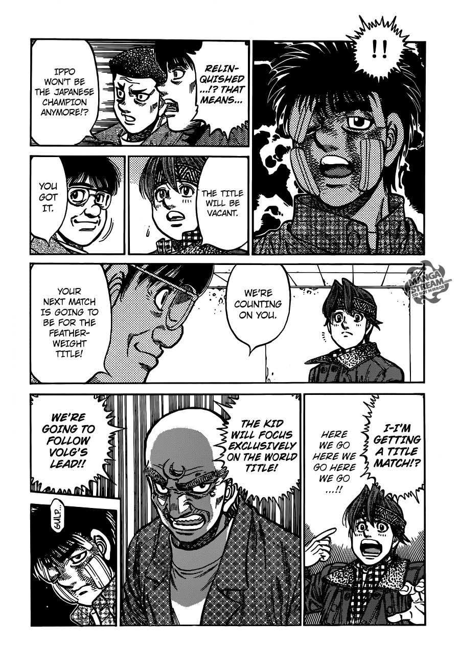 Hajime no Ippo Chapter 1009 15